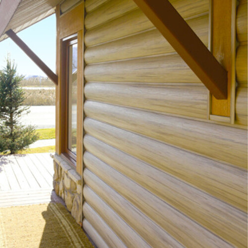 舒活圓木外牆板  |綠的建材|節能健康建材