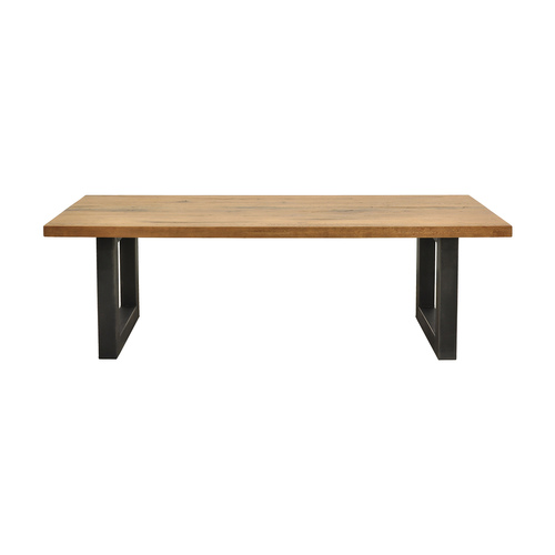 哥倫比亞原木長桌  |綠的建材|歐洲手工原木家具
