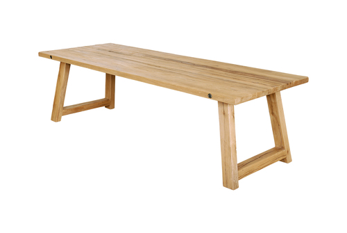 喬治亞原木桌  |綠的建材|歐洲手工原木家具