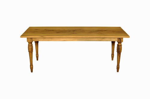 里昂原木桌  |綠的建材|歐洲手工原木家具